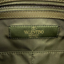 Load image into Gallery viewer, Valentino Garavani Rock Studded Camouflage Star Pattern 2-Way Tote Khaki/MulticolorLY2B0473NY0_A63 Nylon Leather
