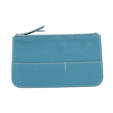 将图像加载到图库查看器中，HERMES Dogon Blue Jean Togo Leather
