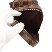 将图像加载到图库查看器中，LOUIS VUITTON Geronimos BrownN51994 Damier Ebene Canvas

