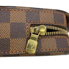 将图像加载到图库查看器中，LOUIS VUITTON Geronimos BrownN51994 Damier Ebene Canvas
