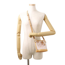 将图像加载到图库查看器中，LOUIS VUITTON Nano Noe PinkM82427 Monogram Laminated Jacquard
