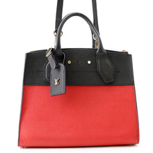 将图像加载到图库查看器中，LOUIS VUITTON City Steamer Noir/RougeM54868 Leather Size PM
