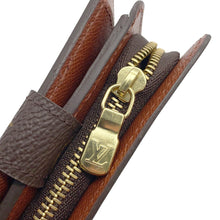 将图像加载到图库查看器中，LOUIS VUITTON Compact zip BrownM61667 Monogram
