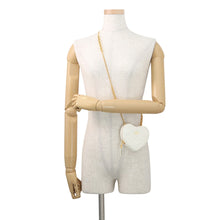 Load image into Gallery viewer, Dior Dior Amour Caro Heart Pouch Latte WhiteS5097UNID_M030 Calf Leather
