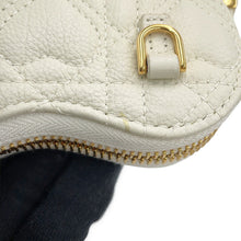 Load image into Gallery viewer, Dior Dior Amour Caro Heart Pouch Latte WhiteS5097UNID_M030 Calf Leather

