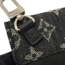 Load image into Gallery viewer, LOUIS VUITTON LVxNIGO Trio・Pouch NoirM81013 Monogram Denim Leather LV Squared
