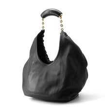 Load image into Gallery viewer, LOEWE Squeeze Bag BlackA914Q37X01 Leather Size Medium
