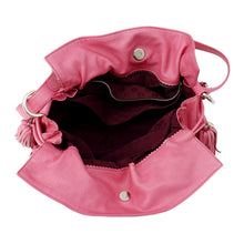 Load image into Gallery viewer, LOEWE Flamenco Shoulder Bag Pink Leather
