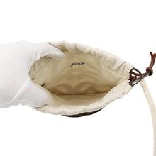 Load image into Gallery viewer, LOEWE Cut-out Shoulder Bag Brown/IvoryB922Q09X01 Leather Canvas
