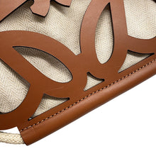 Load image into Gallery viewer, LOEWE Cut-out Shoulder Bag Brown/IvoryB922Q09X01 Leather Canvas
