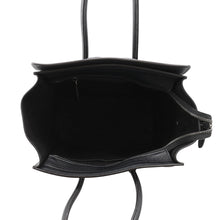 Load image into Gallery viewer, CELINE Luggage Shopper Tote Black189793 Leather Size micro
