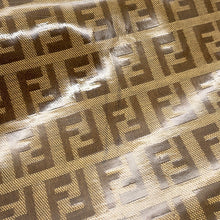 Load image into Gallery viewer, FENDI Zucchino Shoulder Bag Brown Patent Leather
