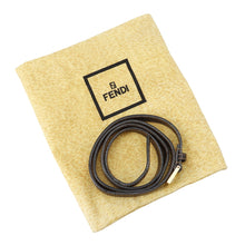 Load image into Gallery viewer, FENDI Zucchino Shoulder Bag Brown Patent Leather
