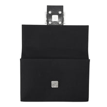 Load image into Gallery viewer, FENDI Shoulder Bag Black Cotton Leather
