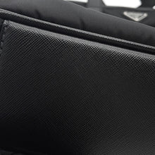 将图像加载到图库查看器中，PRADA 2way Tote Bag Black2VG860 Nylon Leather
