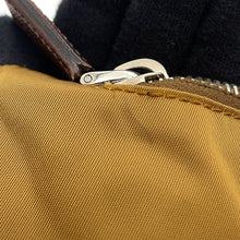 将图像加载到图库查看器中，PRADA Logo Crossbody Bag BrownVA0056 Nylon

