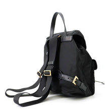 将图像加载到图库查看器中，PRADA Robot Backpack Black/Multicolor1BZ677 Nylon Saffiano Leather Size Small
