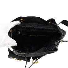将图像加载到图库查看器中，PRADA Robot Backpack Black/Multicolor1BZ677 Nylon Saffiano Leather Size Small
