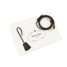 将图像加载到图库查看器中，PRADA Galleria 2WAY Shoulder Bag Black/Multicolor Saffiano Leather
