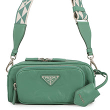 Load image into Gallery viewer, PRADA Nappa Antique Shoulder Green1BH198_UVL_F0092 Leather
