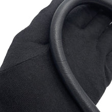 将图像加载到图库查看器中，PRADA Logo Tote Bag Black1BG517 Leather
