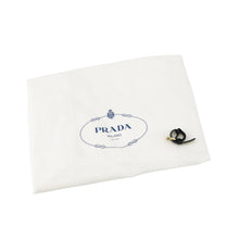 将图像加载到图库查看器中，PRADA Logo Tote Bag Black1BG517 Leather
