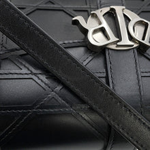 Load image into Gallery viewer, Dior Dior Bag Charm Cannage Cosmo Shoulder Bag Black2CMWS016VZC_H00N Leather Size Mini
