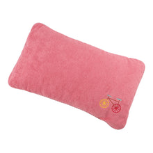 将图像加载到图库查看器中，HERMES Beach Cushion Bag Rose・Framboise Cotton100%
