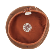 Load image into Gallery viewer, HERMES Saint-Honore beret Size 58 Brown Cashmere100%

