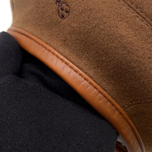 Load image into Gallery viewer, HERMES Saint-Honore beret Size 58 Brown Cashmere100%
