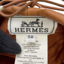 Load image into Gallery viewer, HERMES Saint-Honore beret Size 58 Brown Cashmere100%
