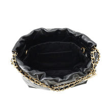 Load image into Gallery viewer, CHANEL CHANEL22 ChainShoulder Bag BlackAS3980 Shiny Calf Leather Size Mini
