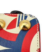 Load image into Gallery viewer, GUCCI Adidas collaboration Horsebit 2-way bag Red/White/Blue677212 Leather Size Mini
