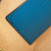 将图像加载到图库查看器中，GUCCI Bamboo Diana 2-way Bag Blue715775 Leather Size Mini
