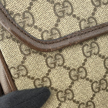 将图像加载到图库查看器中，GUCCI Ophidia Shoulder Bag Brown722117 GG Supreme Leather Size Small
