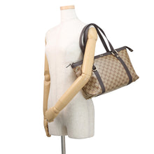 Load image into Gallery viewer, GUCCI GG Imprime Tote Bag Beige/Brown268640 GG Crystal Leather
