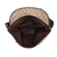 将图像加载到图库查看器中，GUCCI GG Canvas Crossbody Bag Beige145851 Canvas Leather
