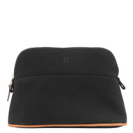 HERMES BolidePouch Black Canvas Size Mini
