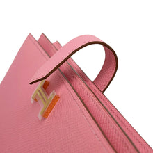 Load image into Gallery viewer, HERMES Beansufla Rose Azalee Epsom
