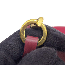 将图像加载到图库查看器中，LOEWE Gate Shoulder Bag Red321.12.U13 Leather
