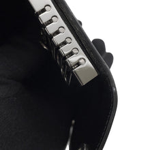 Load image into Gallery viewer, HERMES Etui Craie6 6-series Key Case Black Chamonix Leather
