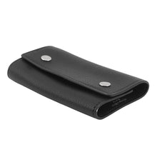 Load image into Gallery viewer, HERMES Etui Craie4 4-Key Case Black Chamonix Leather
