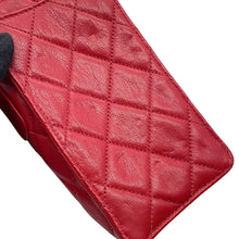 Load image into Gallery viewer, CHANEL Matelasse ChainPochette Red Lambskin
