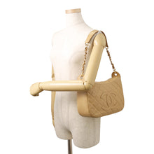 Load image into Gallery viewer, CHANEL Matelasse ChainShoulder Bag BeigeA20993 Caviar Leather
