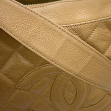 Load image into Gallery viewer, CHANEL Matelasse ChainShoulder Bag BeigeA20993 Caviar Leather
