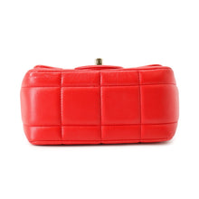 Load image into Gallery viewer, CHANEL Chocolate Bar ChainShoulder Bag RedAS3744 Lambskin Size Mini
