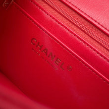 Load image into Gallery viewer, CHANEL Chocolate Bar ChainShoulder Bag RedAS3744 Lambskin Size Mini
