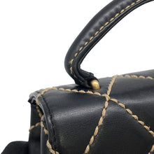 Load image into Gallery viewer, CHANEL Wild Stitch Handbag Black Lambskin
