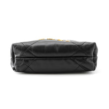 将图像加载到图库查看器中，CHANEL CHANEL 22 Shoulder Bag BlackAS3980 Shiny Calf Leather Size Mini
