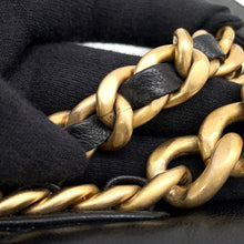 将图像加载到图库查看器中，CHANEL CHANEL19 ChainShoulder Bag BlackAS1160 Shiny Lambskin
